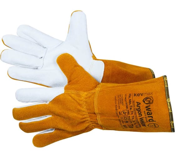 Спилковые краги GWARD Argon Welder Инд.упаковка (арт. ) 1 пар. (размер 11 (XXL)) XY300/XXL1