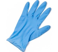 Перчатки нитровиниловые неопудренные Рыжий кот 100 шт, размер M 111217