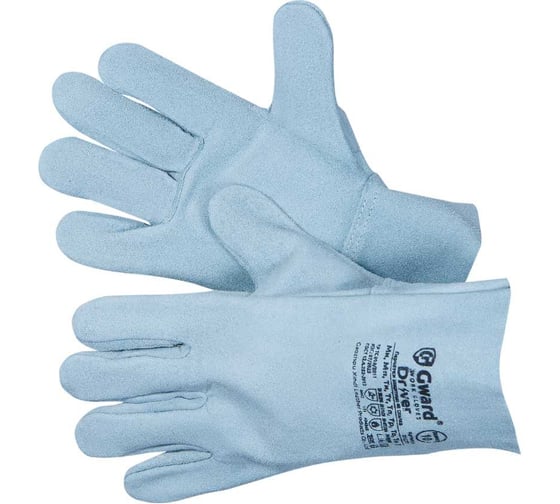 Перчатки спилковые GWARD Driver индивидуальная упаковка 1 пара (размер 10 (XL)) XY277/XL1