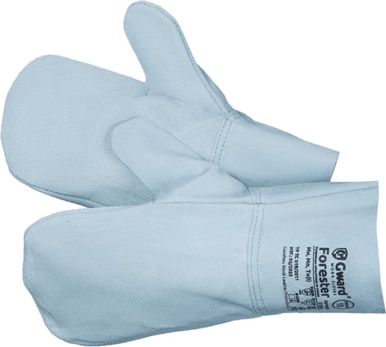 Перчатки спилковые GWARD Forester индивидуальная упаковка 2 пары (размер 10 (XL)) XY269/XL2)