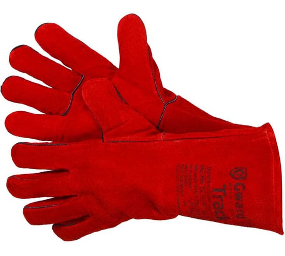 Краги спилковые GWARD Track индивидуальная упаковка 1 пара (размер 11 (XXL)) XY075/XXL1