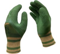 Перчатки нейлоновые Master-Pro® 10 пар с рельефным латексным покрытием ШКВАЛ, размер 10 (XL), 5413-NLASHK-10