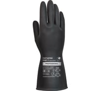 Перчатки латексные ADM КЩС тип 1, черные, размер L 134837