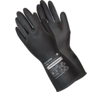 Перчатки латексные ADM КЩС тип 1, черные, размер XL 134838