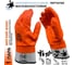 Краги нефтеморозостойкие Master-Pro® 1 пара (НМС) ЮГРА (PFS26-J) с плотным ПВХ покрытием шагрень, 27 см, размер 10 (XL), 11027-PFS26-J-10-1 1