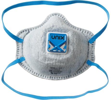Формованная фильтрующая полумаска UNIXAir 612V FFP2 R D/B0/E0, 1 шт. 102-044-0016