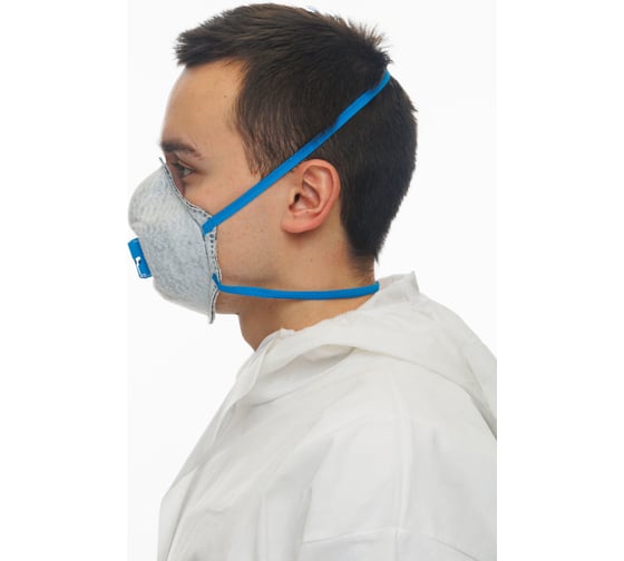 Формованная фильтрующая полумаска UNIXAir UNIX Air 512V FFP2 R D/A0, 1 шт. 102-044-0012
