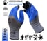 Перчатки рабочие нейлоновые с двойным латексным покрытием Master-Pro® 10 пар ТОРРОН (ЦИКЛОН), размер 10 (XL), 3513-NLATSI-10 2