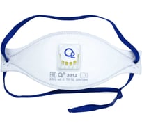 Респиратор трехпанельный О2 3312 FFP2 NRD с клапаном выдоха, 10 шт. в упаковке 3312-10