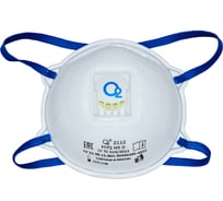 Респиратор чашеобразный О2 2112 FFP2 NRD с клапаном выдоха, 10 шт. в упаковке 2112-10