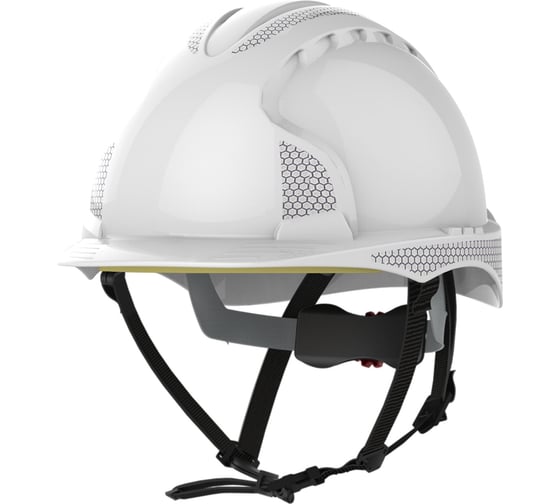 Защитная каска JSP EVO3, цв. белый + СОП + 4-точечный подбородочный ремешок универсальный 5038428125918