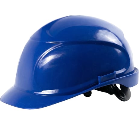 Каска строительная защитная SEBMET синяя с храповым механизмом TD109031001