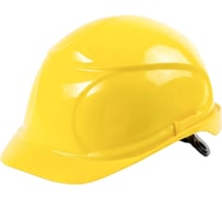 Каска строительная защитная SEBMET желтая с храповым механизмом TD109041001