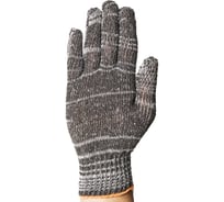 Перчатки трикотажные ООО "ТК "НИЖТЕКСТИЛЬ" 10 кл 4-нитка без ПВХ, серый 500 пар П 07