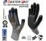 Перчатки рабочие Master-Pro® 10 пар. СТРОИТЕЛЬ х/б с двойным латексным покрытием, плотность 4/10, размер 9 (L), 3213-CLASTR-10 5