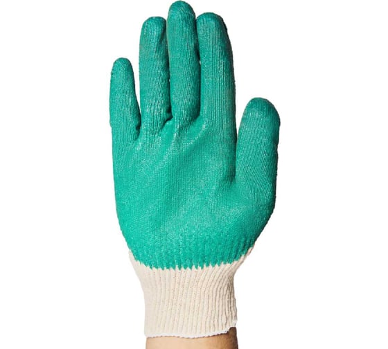 Перчатки трикотажные ООО "ТК "НИЖТЕКСТИЛЬ" Одинарный латексный облив 300 пар П 32