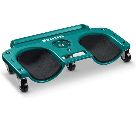 Лоток для инструментов KRAFTOOL Kraft Board 5 колёс нагрузка до 110 кг, строительные наколенники на колёсах 11513