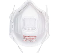 Полумаска фильтрующая для защиты от аэрозолей FAROS PROTECTION FR 3310 FFP3 NR D, с клапаном выдоха, STANDART (10шт в уп) 00-00002637