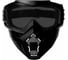 doka Очки Панорама OZPD5 черные с защитным щитком, тонированное стекло OZPD5-Black-щ-Т 1