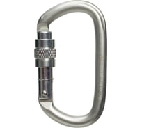 Карабин Vertical овал стальной люкс с муфтой (Keylock) ver 0260