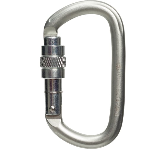 Карабин Vertical овал стальной люкс с муфтой (Keylock) ver 0260