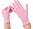 Перчатки нитриловые смотровые SFM Supersoft PINK DE 100 пар (200 шт) размер S (малый) розовые 631517 2
