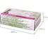 Перчатки нитриловые смотровые SFM Supersoft PINK DE 100 пар (200 шт) размер S (малый) розовые 631517 6