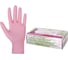 Перчатки нитриловые смотровые SFM Supersoft PINK DE 100 пар (200 шт) р-р M (средний) розовые 631518 5