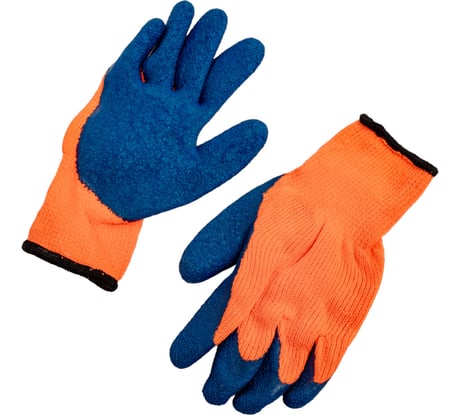 Акриловые утепленные перчатки РемоКолор со вспененным латексом 24-2-104