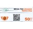 Перчатки нитриловые сверхпроч с текстурой SFM MEGA TEX ORANGE DE 25 пар р.XL, ЧЗ, шк5202 702146 3