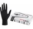 Перчатки нитриловые сверхпрочные с текстурой SFM MEGA TEX BLACK DE 25 пар (50шт) р-р S (малый) 631400 1