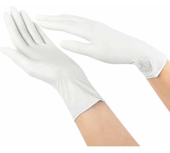 Перчатки латексные смотровые SFM Grip-Surface DE 50 пар (100 шт.) размер L (большой) шк52202 631386