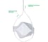 Полумаска фильтрующая для защиты от аэрозолей FAROS PROTECTION FR 4100 FFP1 NR D, без клапана выдоха, STANDART 00-00002490 2
