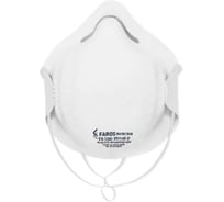 Полумаска фильтрующая для защиты от аэрозолей FAROS PROTECTION FR 3100 FFP1 NR D, без клапана выдоха, STANDART (10шт в уп) 00-00002627