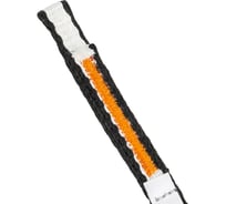 Оттяжка ICE ROCK 25 см, черно-белая, дайнема, шир. 10мм IR 0940.black