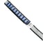 Петля 250 см ICE ROCK 0947.black IR черно-белая, дайнема, шир. 10мм, IR 0947.black 2