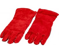 Спилковые утепленные искусственным мехом краги РемоКолор 24-3-003