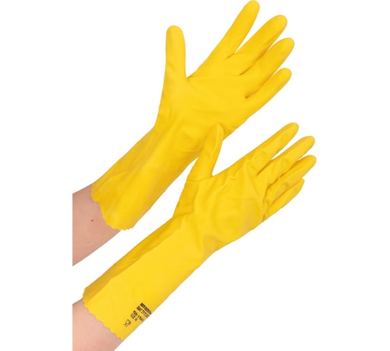 Перчатки резиновые Ben Fatto Protection Profi XL, желтые 31985