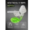 Беруши многоразовые Jeta Safety (100 пар) с хлопковым шнурком 32 дБ, в боксе, JEM-832-C-box 4
