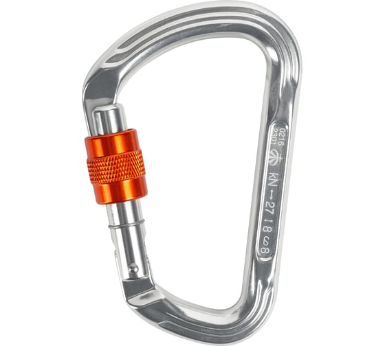 Карабин алюминиевый с муфтой Vertical 0216 (Keylock) 00000000615