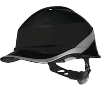 Защитная каска Delta Plus DIAMOND VI WIND из ABC с вентиляцией, черная DIAM6WTRNO