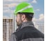 Защитная строительная каска Delta Plus DIAMOND VI WIND из ABC с вентиляцией зеленого цвета DIAM6WTRVEFL 5