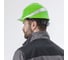 Защитная строительная каска Delta Plus DIAMOND VI WIND из ABC с вентиляцией зеленого цвета DIAM6WTRVEFL 10