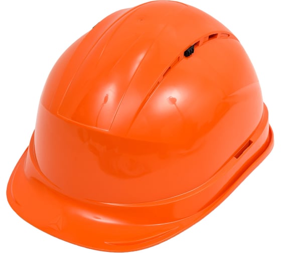 Защитная каска из полипропилена с вентиляцией Delta Plus QUARTZ UP IV оранжевая QUARUP4OR