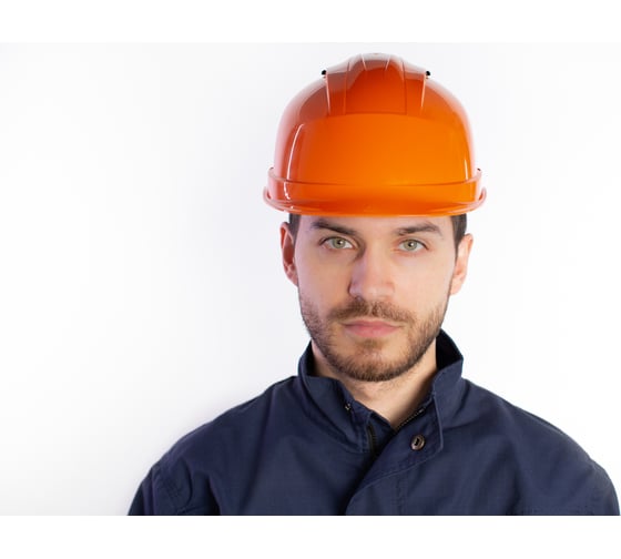 Защитная каска из полипропилена с вентиляцией Delta Plus QUARTZ UP IV оранжевая QUARUP4OR 1