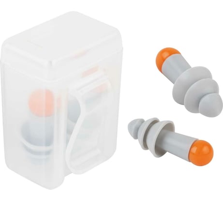 Противошумные многоразовые силиконовые беруши Jeta Safety Sonido 33Дб, в чехле JEM30