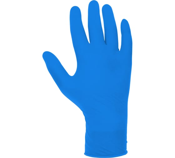 Нитриловые перчатки Jeta Safety JSN110 Light, размер XL/10, 100 шт, синие JSN110/XL/УПАК