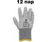 Перчатки Jeta Safety (12 пар) от ПОРЕЗОВ из полиэтилена HPPE (+ стекловолокно) с покрытием ладони из силикона, р.11/XXL JSIL-CUT-151-pack-XXL 1