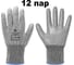 Перчатки сверхпрочные Jeta Safety (12 пар), от порезов, из полиэтилена HPPE (+ стекловолокно), с покрытием ладони из силикона, р.10/XL JSIL-CUT-151-pack-XL 1