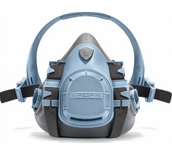 Полумаска RESPIK серия 803 размер L голубой R803 blue